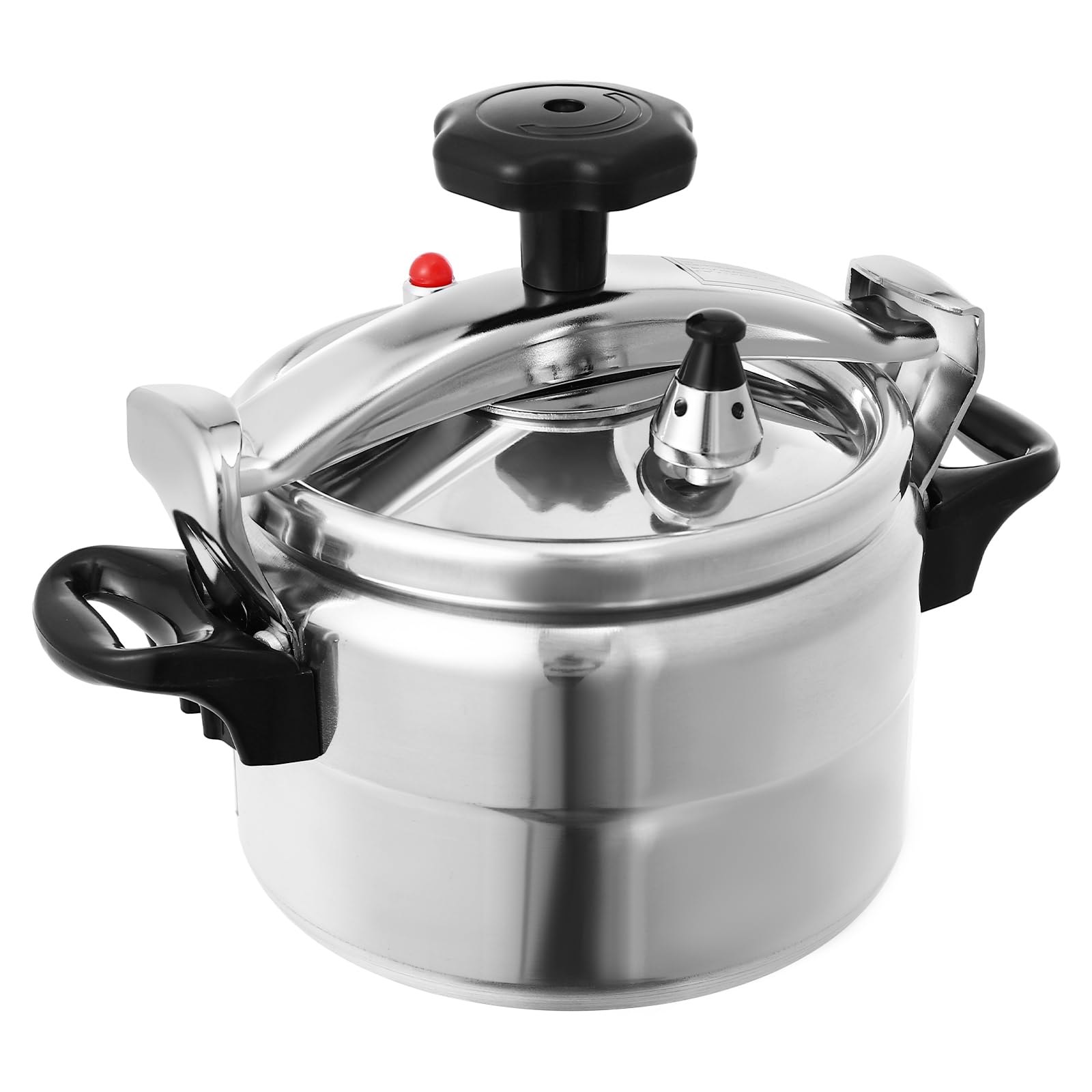 ?Dfmyhked 3.17Qt Aluminum Alloy Pressure Cooker, 35kpa Compound Bottom Small Pressure Canner for Gas/Electric Stoves(Silver)