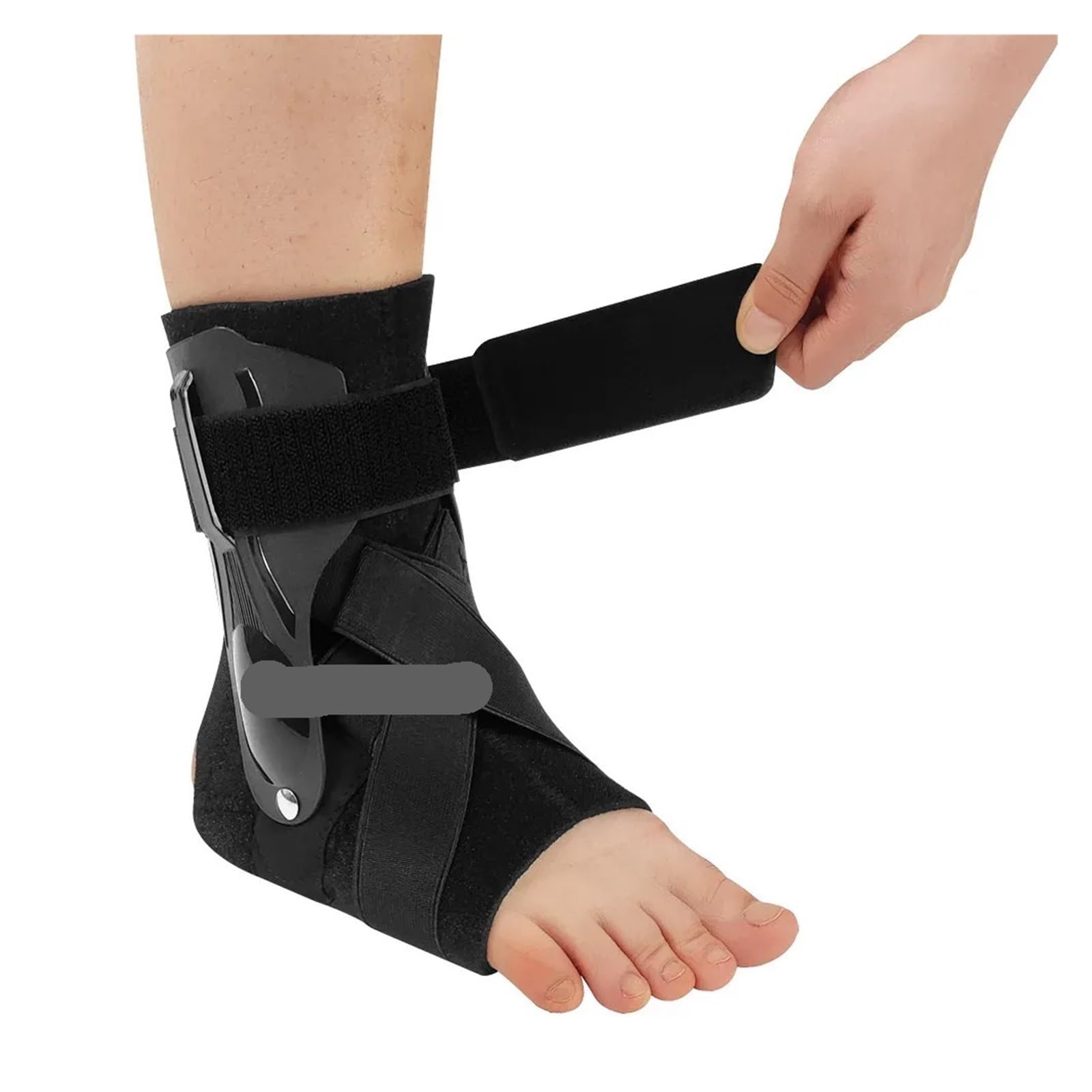 Tobillera for esguince de tobillo, soporte con estabilizadores laterales for hombres y mujeres, férula estabilizadora for recuperación tendinitis Para tobillo