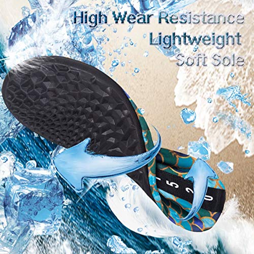 Image of YALOX Water Shoes Women's Men's Outdoor Beach Swimming Aqua Socks Quick-Dry Barefoot Shoes Surfing Yoga Pool Exercise
