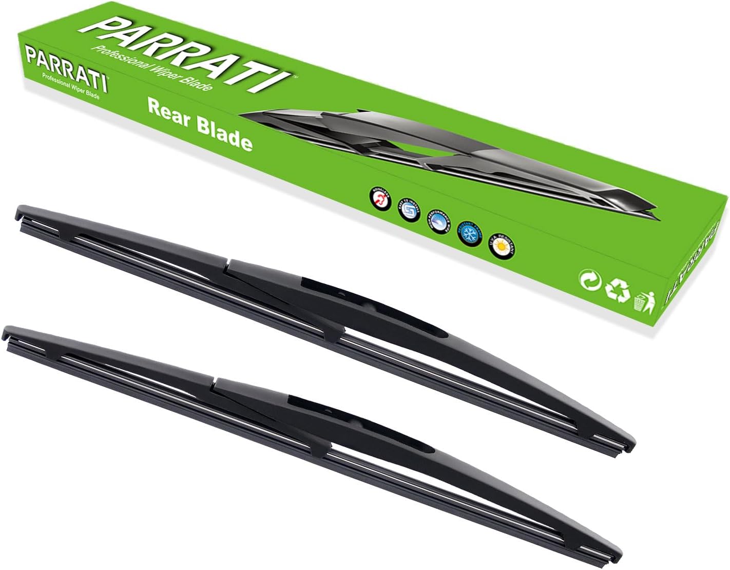 PARRATI® 12'' Premium Rear Wiper Blades AllSeason