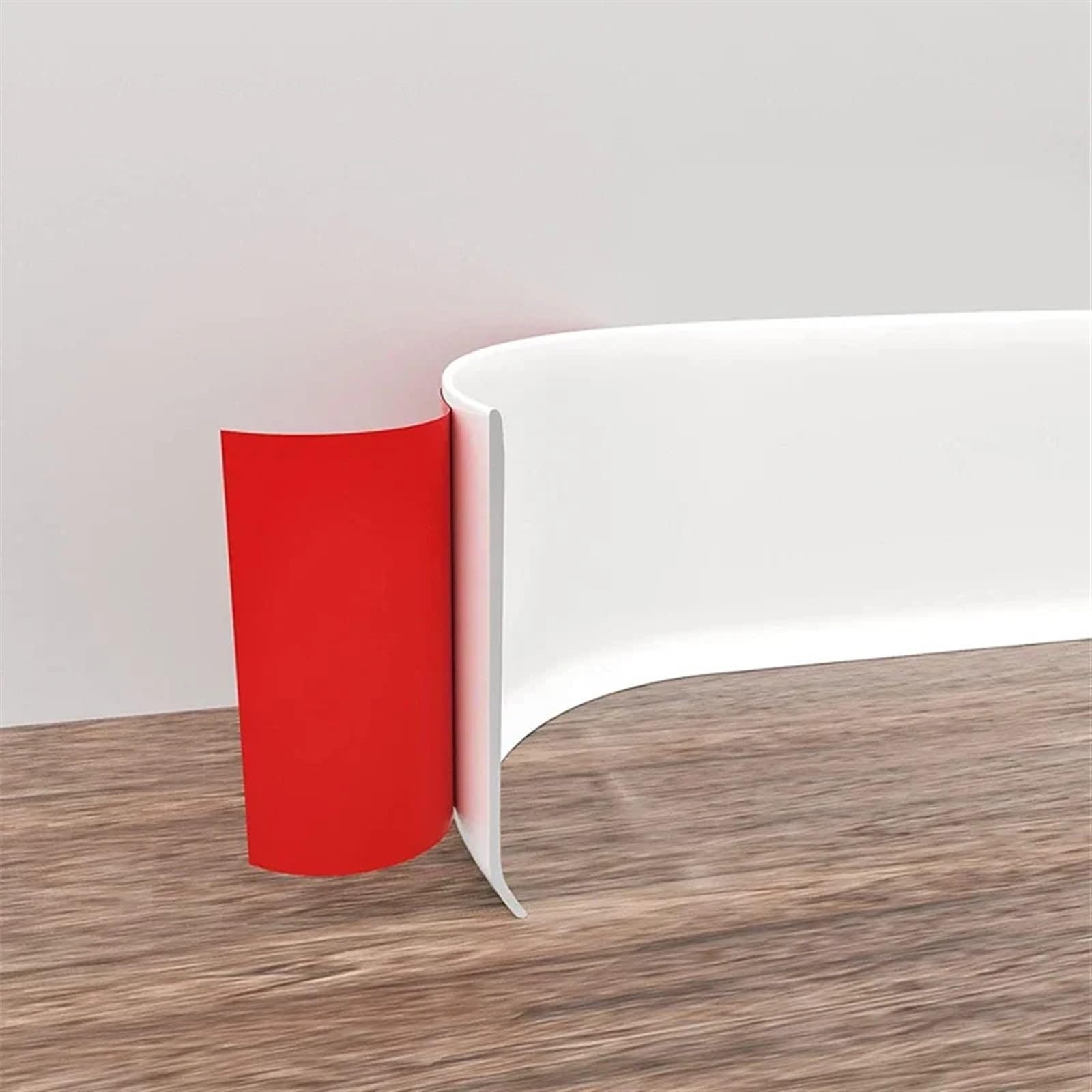 Listwy przypodłogowe 10cm listwa przypodłogowa z PVC samoprzylepna naklejka dekoracyjna do domu tło salon dekoracja listwy przypodłogowej ścienna krawędzi ścian, obramowań