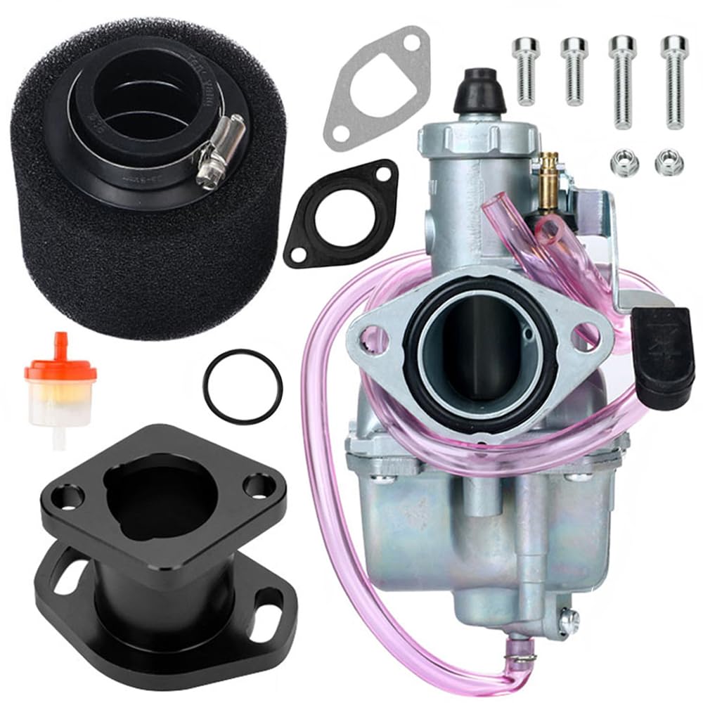 VM22 Carb Upgrade For Coleman CT200U VM22 Carburetor & Filter Kit For Predator 212cc 196cc - Compatible With Mini Bikes & Go Karts Go Kart Carb Kit