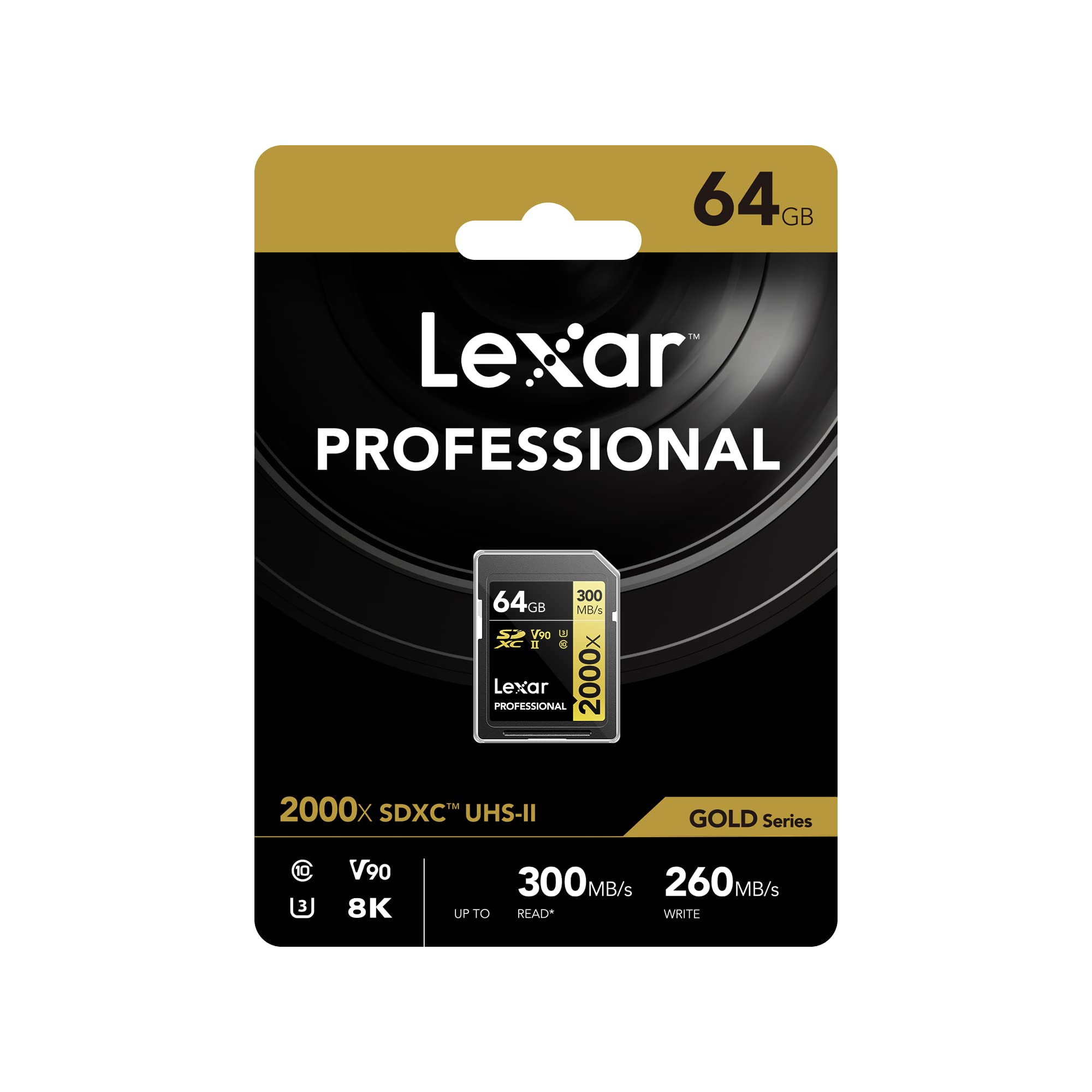 Amazon | Lexar Professional 64GB SDXC 2000X UHS II 読み取り