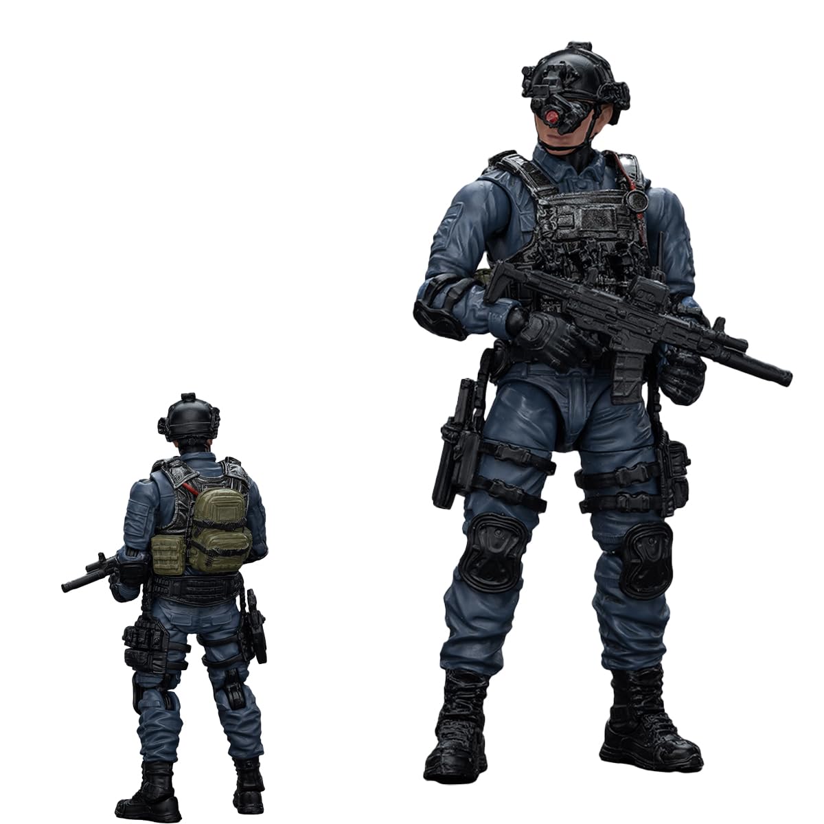 JOYTOY 1/18 Soldiers Action Figure Army Builder Promotion Pack Figure 32 -Assault Team Member Military Collection Model Birthday Gifts