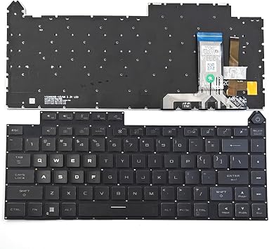 Replacement Backlit Keyboard for Asus ROG Strix G16 G614 G614J G614JU G614JV G614JZ / ROG Strix Scar 16 G634 G634J G634JY G634JZ Series Laptop Keyboard US