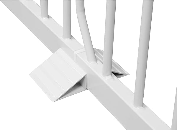 ib style® Cancelletto di sicurezza disponibile fino a 275 cm | Cancello per animali domestici | !PASSAGGIO EXTRA LARGO ! |Senza perforazione | Auto-Close|90° Stop| 160-170 cm - 3