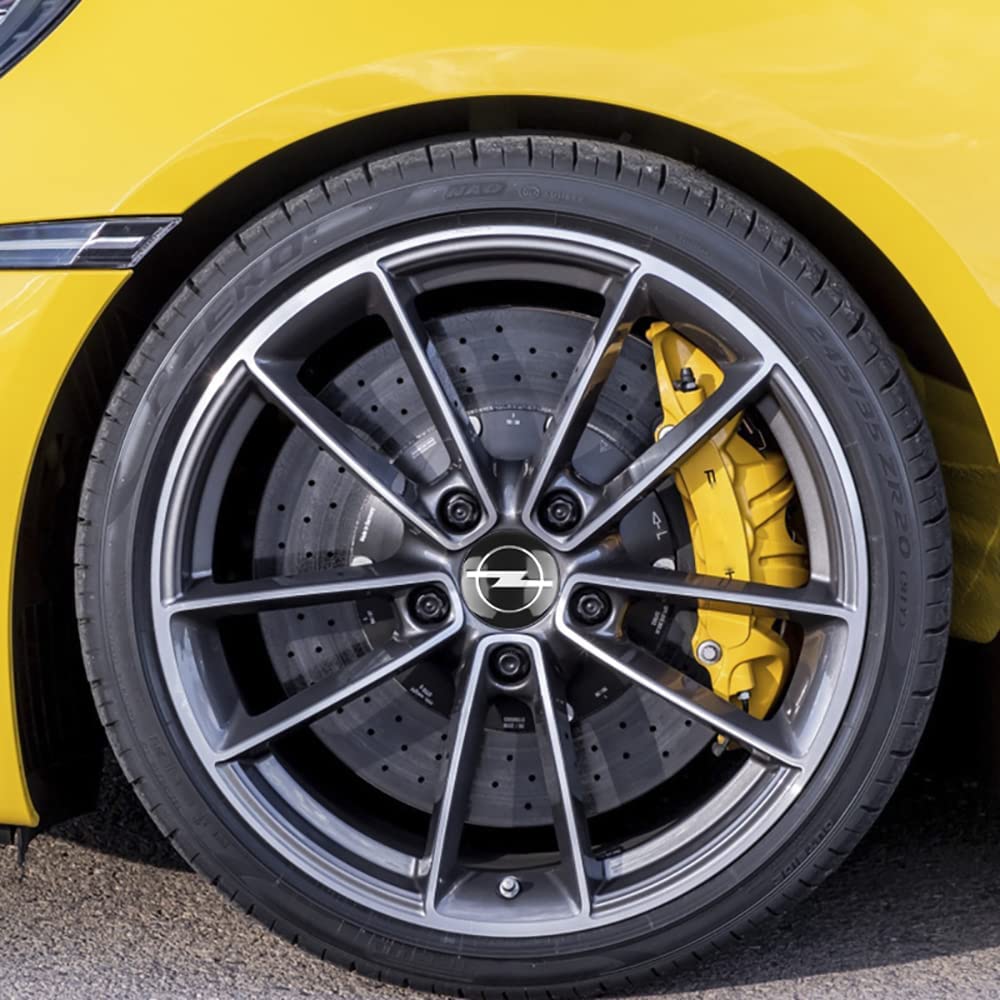 CHANGKAIFA 4x Radkappen Für Opel Insignia Astra Amprea - 70mm ABS Silber