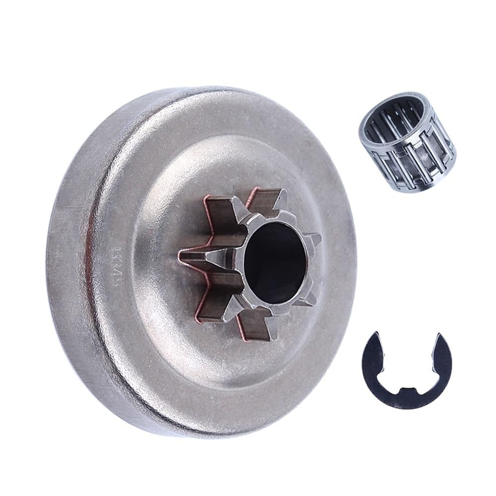 Roulement à aiguilles et tambour d'embrayage 7T .325 pour Husqvarna 340 345 350 445 450