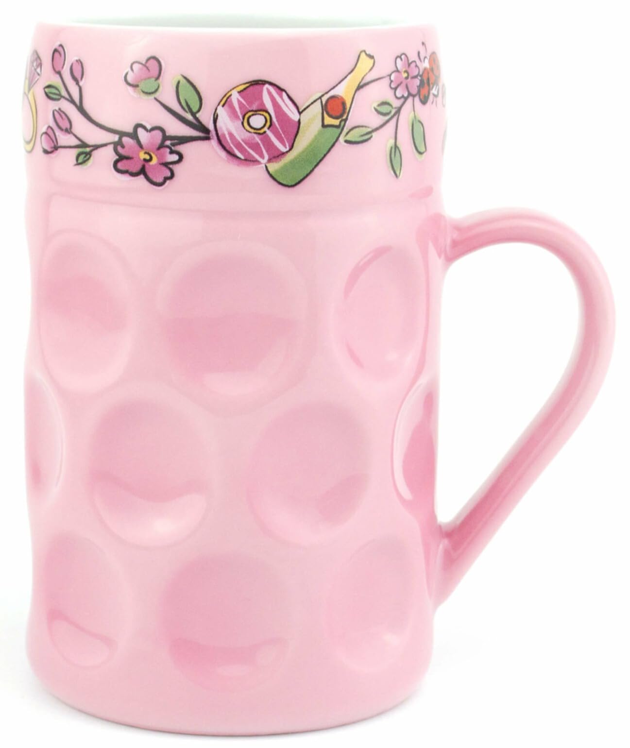 Das Champagnerkrügerl vom Oktoberfest Love Birds - rosa