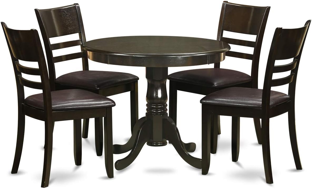 Buy East West Furniture Dining Table Set 4 Great Wood Dining Buy East West Furniture Dining Table Set 4 Great Wood Dining