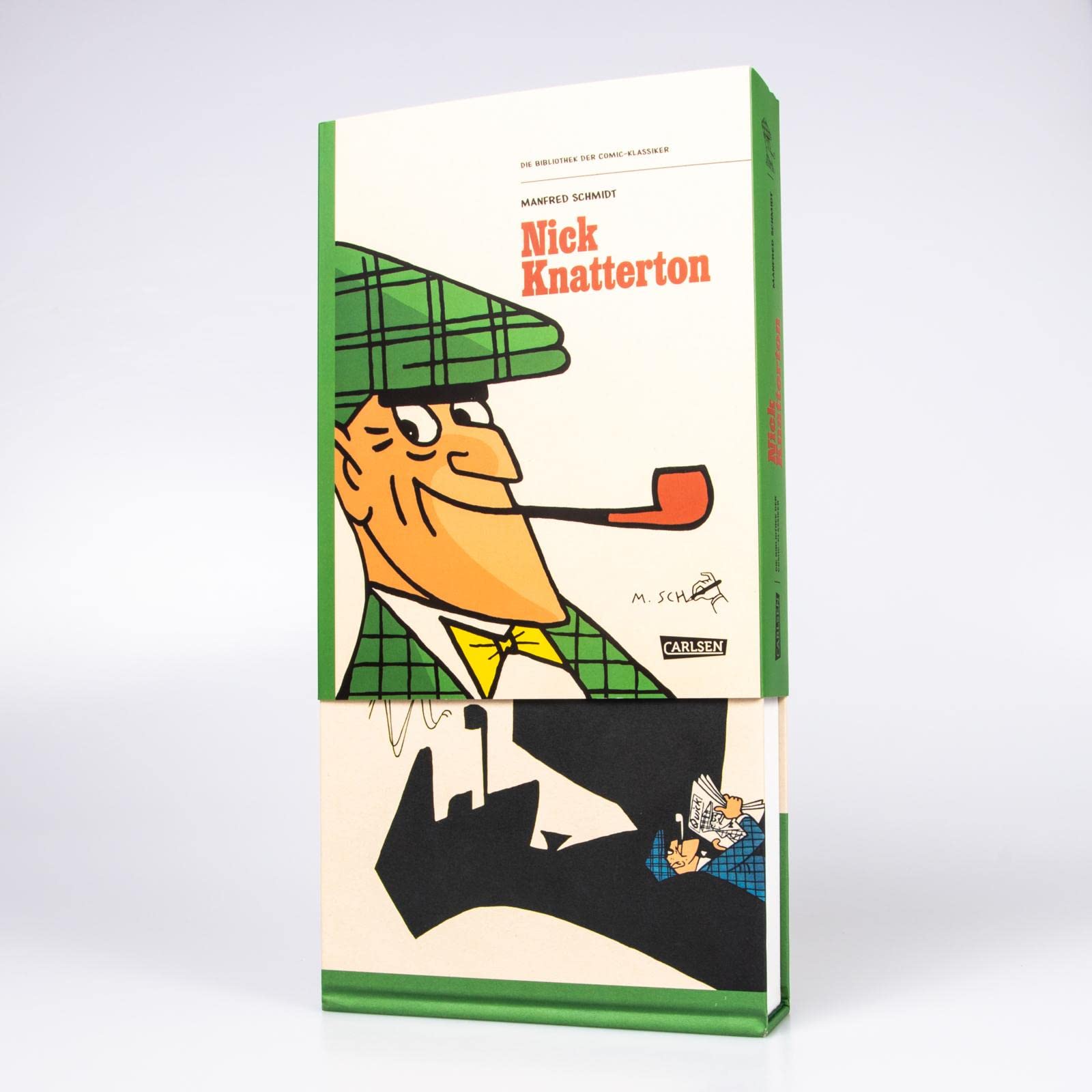 Die Bibliothek der Comic-Klassiker: Nick Knatterton: Hochwertige Gesamtausgabe mit Lesebändchen und Schuber