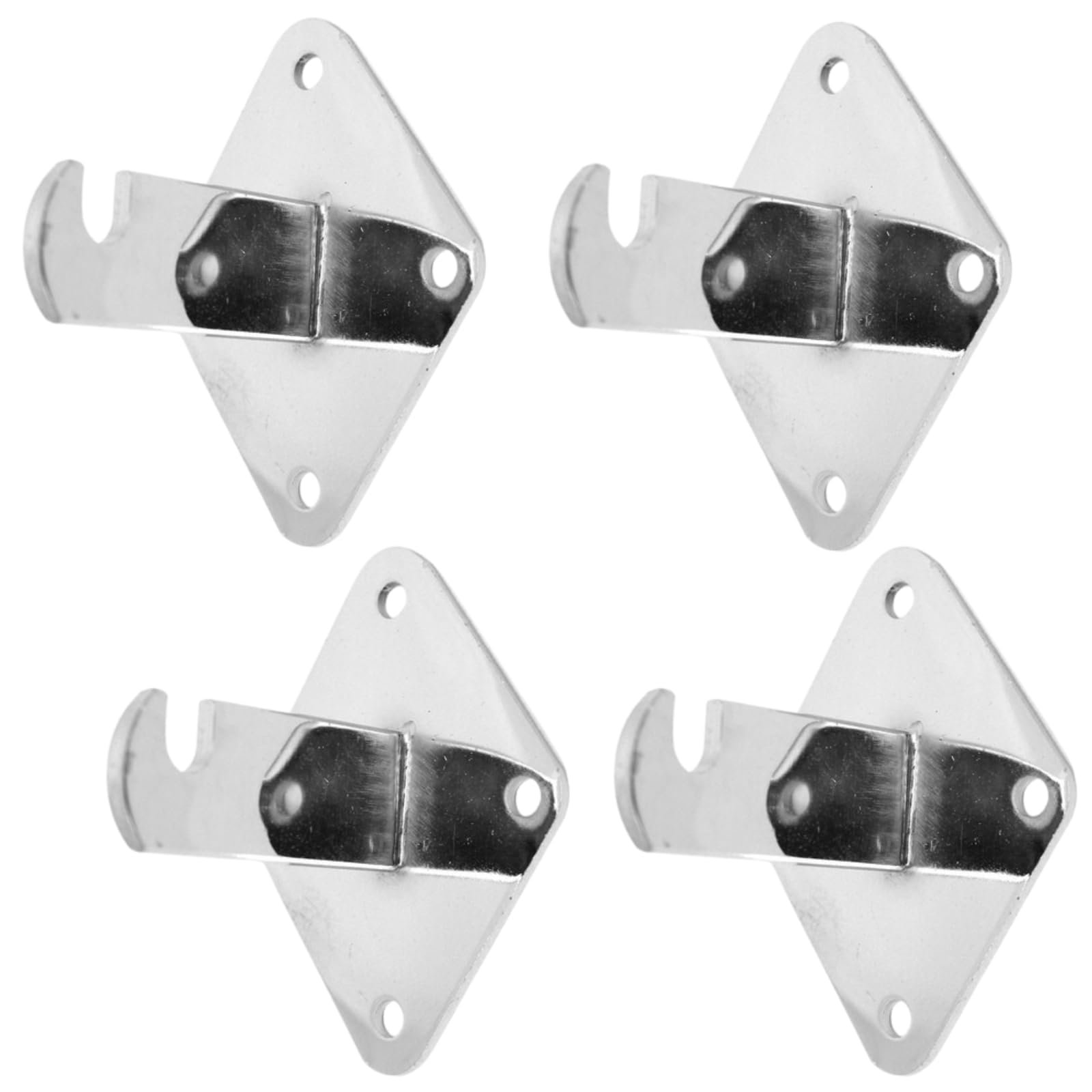 4X Grid Mesh Panel Chrome Shop Display Panel - Accessory: Wall Bracket