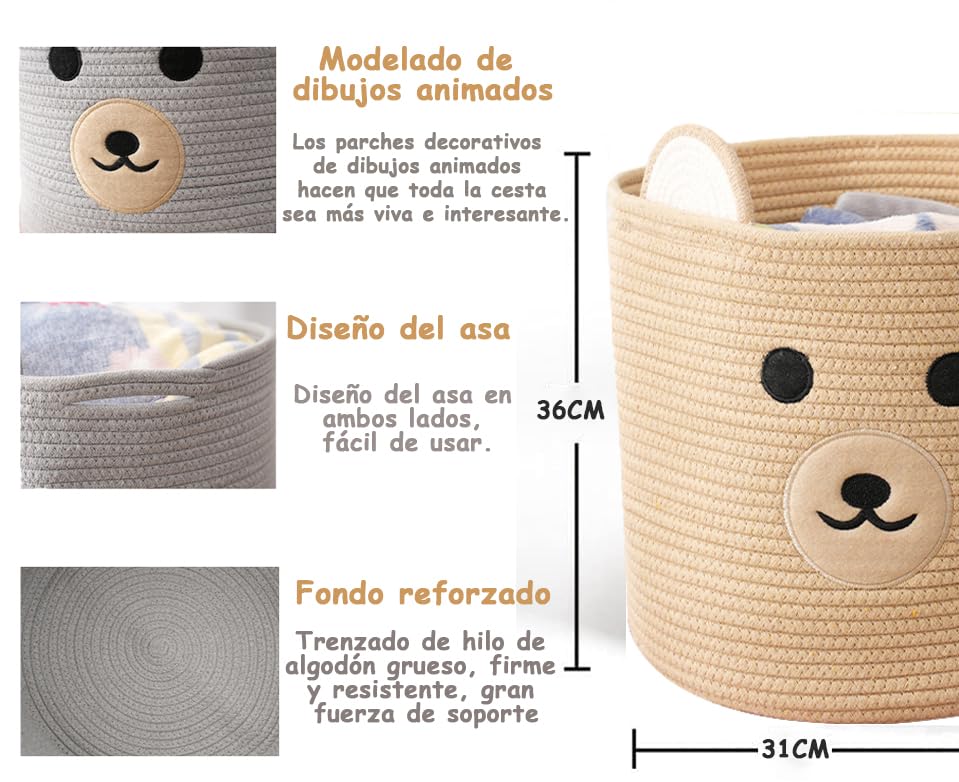 La Mejor review de Cesta mimbre bebe que puedes comprar esta semana. 2 Imagen adicional