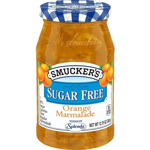 Miniatura 4 de Paquete variado de mermelada sin azúcar uva Concord mermelada de naranja mermelada de fresa sin semillas paquete de 3