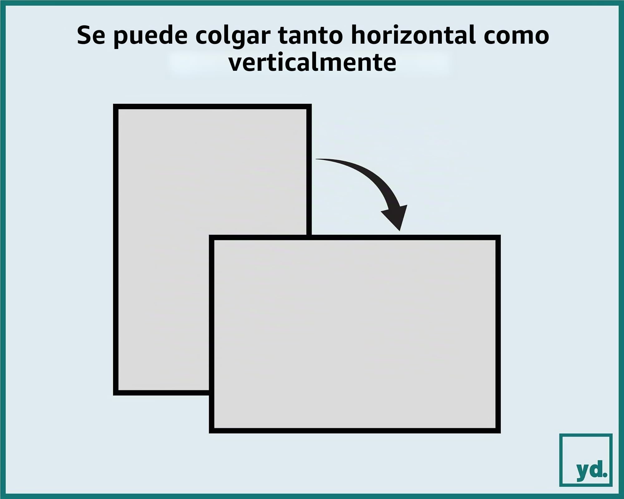 yd. Your Decoration - Marco para Puzzle 48x68 - Negro Muy Brillante - Marco para Puzzle 500-1000 piezas - Plástico Marco de foto - Annecy