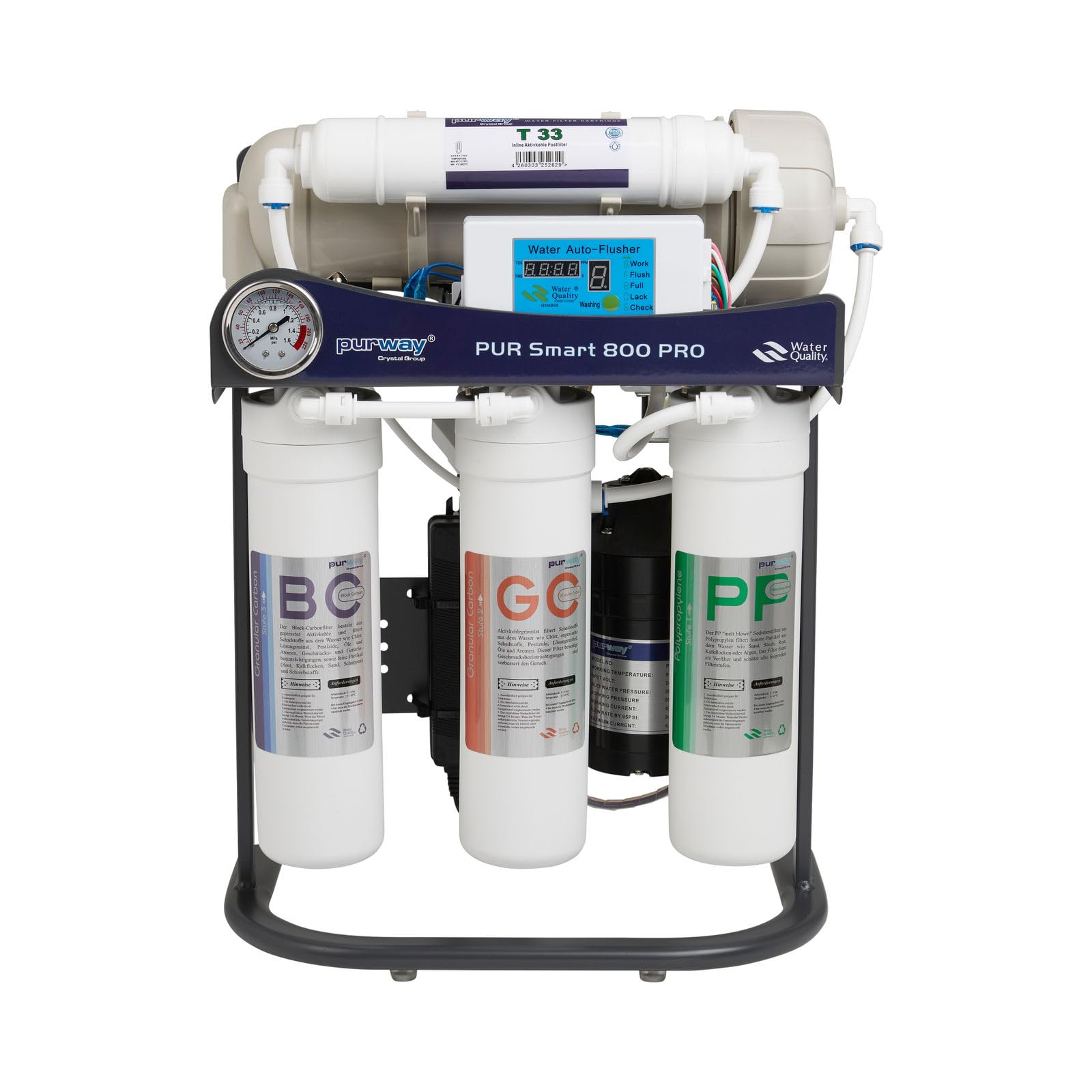 purway® PUR Smart 800 PRO Umkehrosmoseanlage brushless bürstenlos tanklos