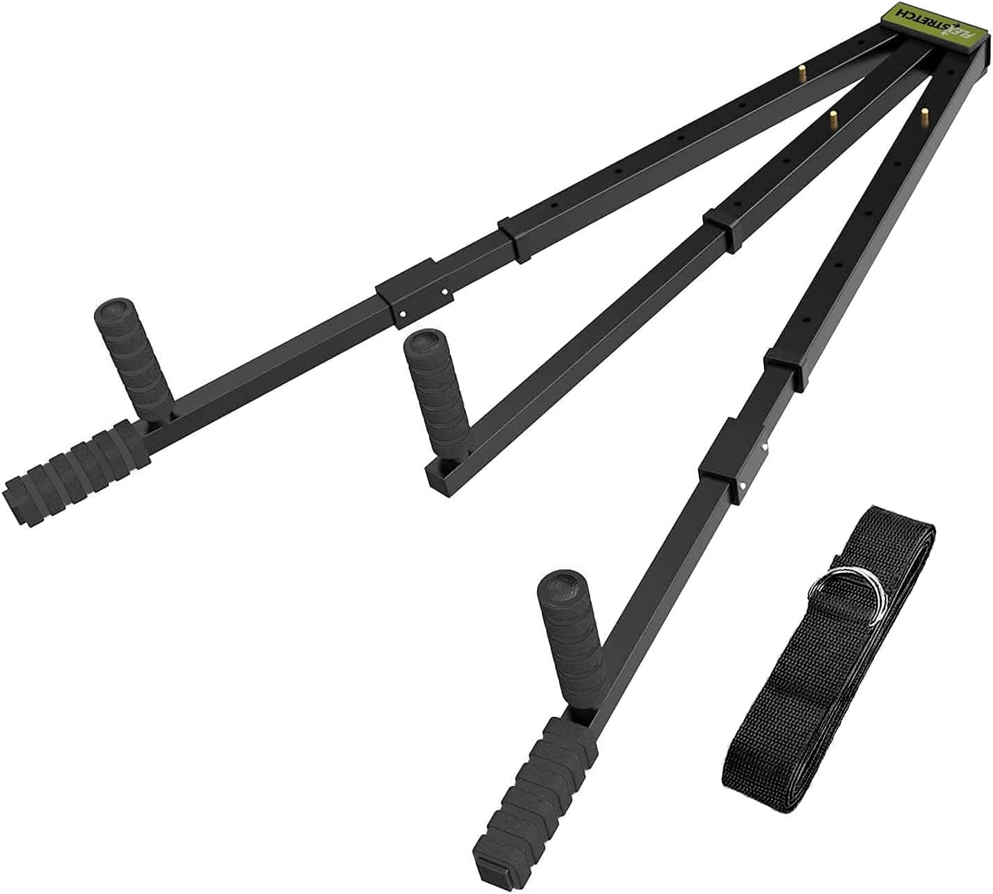 Premium 3-Bar Leg Stretcher Device | Adjustable Flexibility Equipment for Ballet, Yoga, Martial Arts & Home Gym | Stainless Steel | Non-Slip Handles | Adjustable & Portable