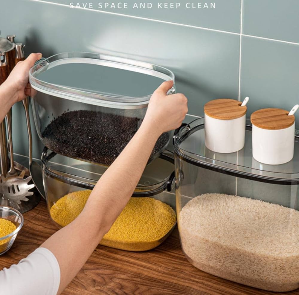 Amazon｜米びつ ライスストッカー 米櫃 お米保存容器 5-10kg