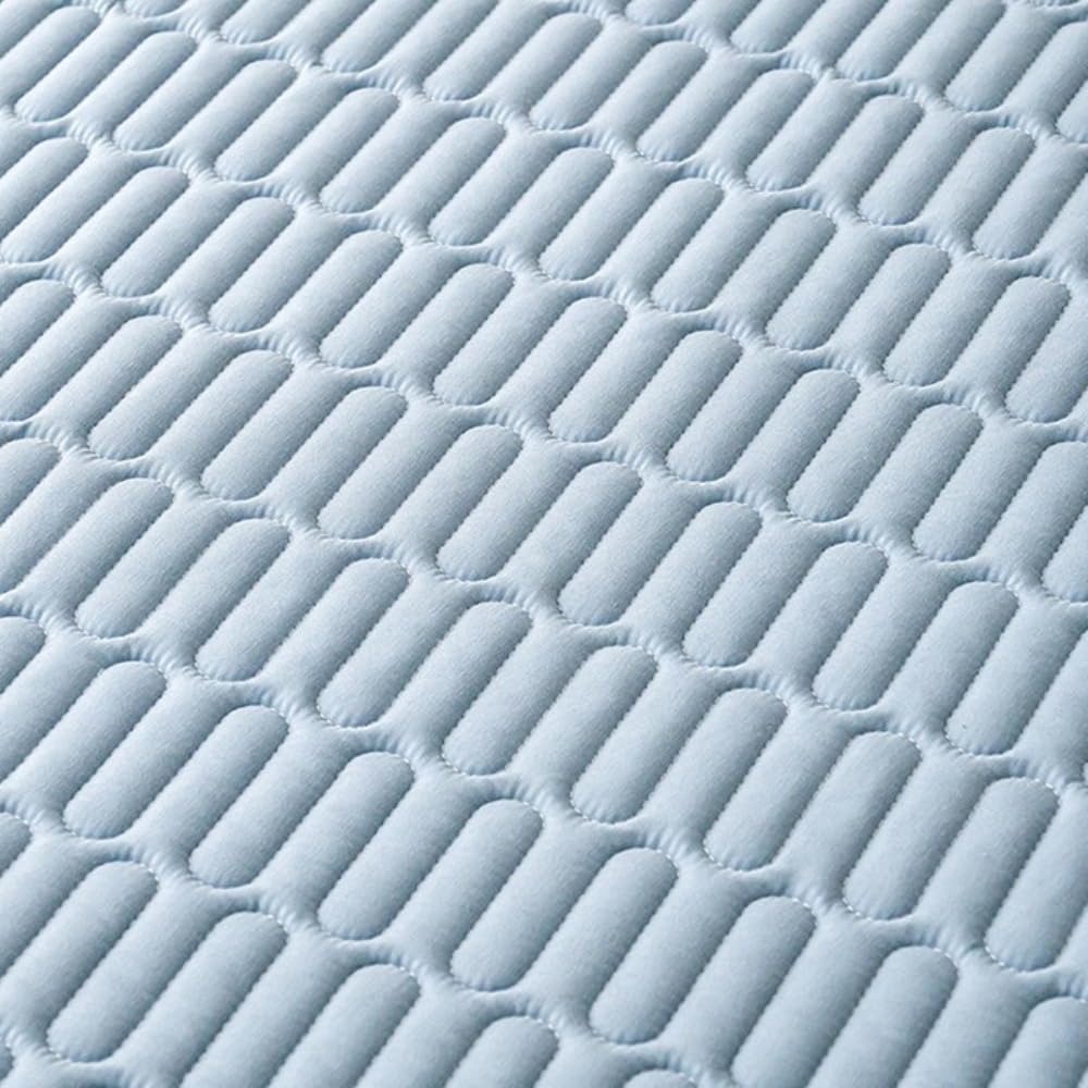 Drap-housse imperméable - Protège-matelas - Lavable en machine - Surmatelas respirant - Bleu - 180 x 220 cm - Lot de 3