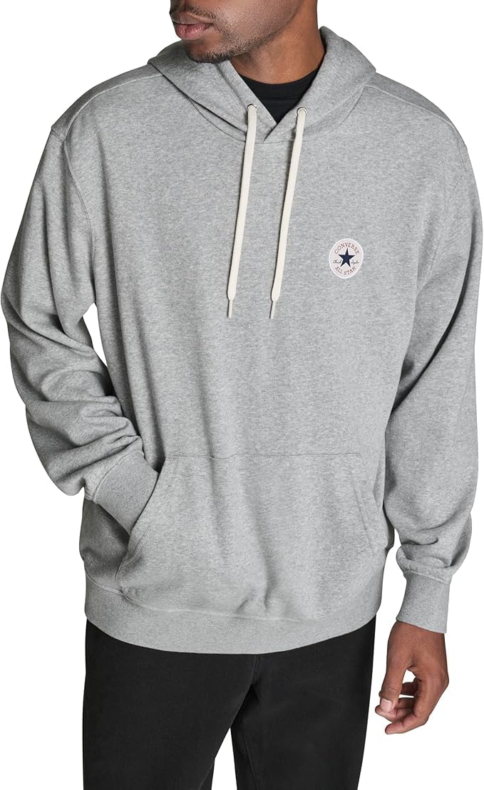 Converse Mens Standard Fit Core Chuck Patch Hoodie