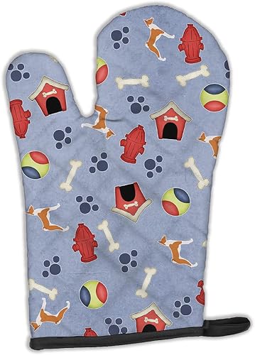 Vista 268 de Caroline's Treasures BB4904OVMT Christmas Siberian Husky Oven Mitt Heat Resistant Thick Oven Mitt for Hot Pans and Oven, Kitchen Mitt Protect Hands