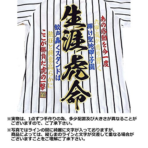Amazon | 阪神 刺繍ユニフォーム「生涯虎命」あの感動を今一度