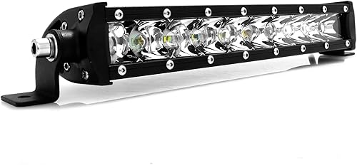 Barra de luz LED de 12 pulgadas súper brillante IP68 impermeable barra de luz de trabajo todoterreno luz de inundación para Jeep Wrangler para F150
