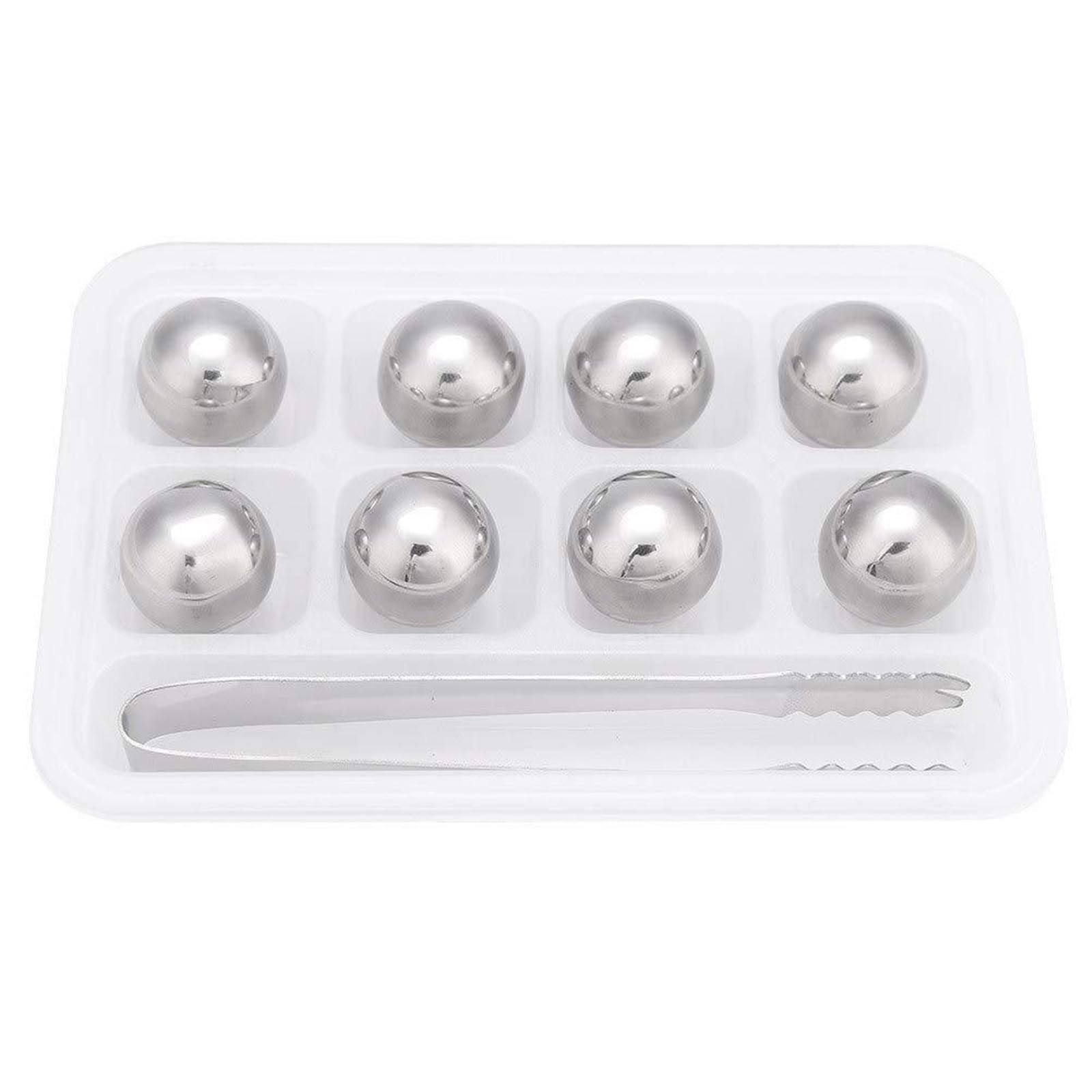 Barware Whiskey Stones Whiskey Ice Rocks Stainless Steel Chilling Cubes for Bar Reusable