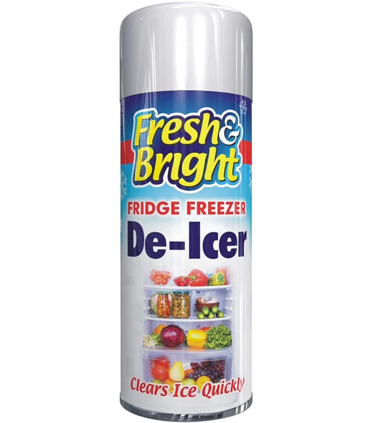Fridge Freezer De-Icer Spray 200ml Quick Ice Remover Anti-Bacterial Deicer Spray UK (1x De-Icer Spray 200ml)