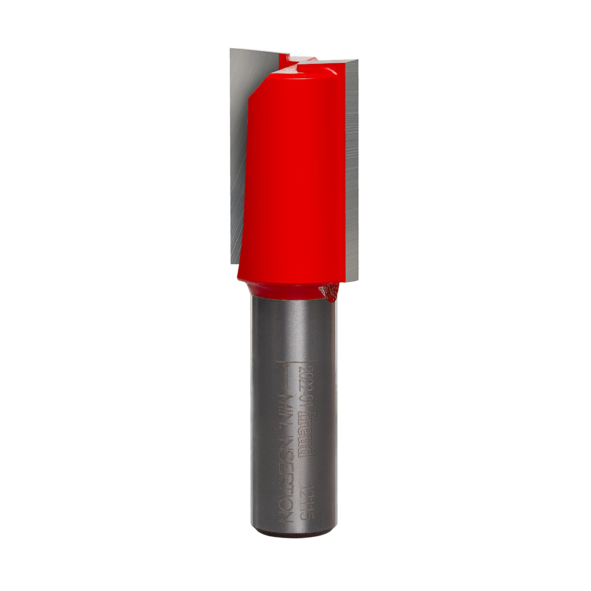 Freud 12-115: 7/8" (dia.) Double Flute Straight Bit with 1/2" shank, 2-3/4" overall length
