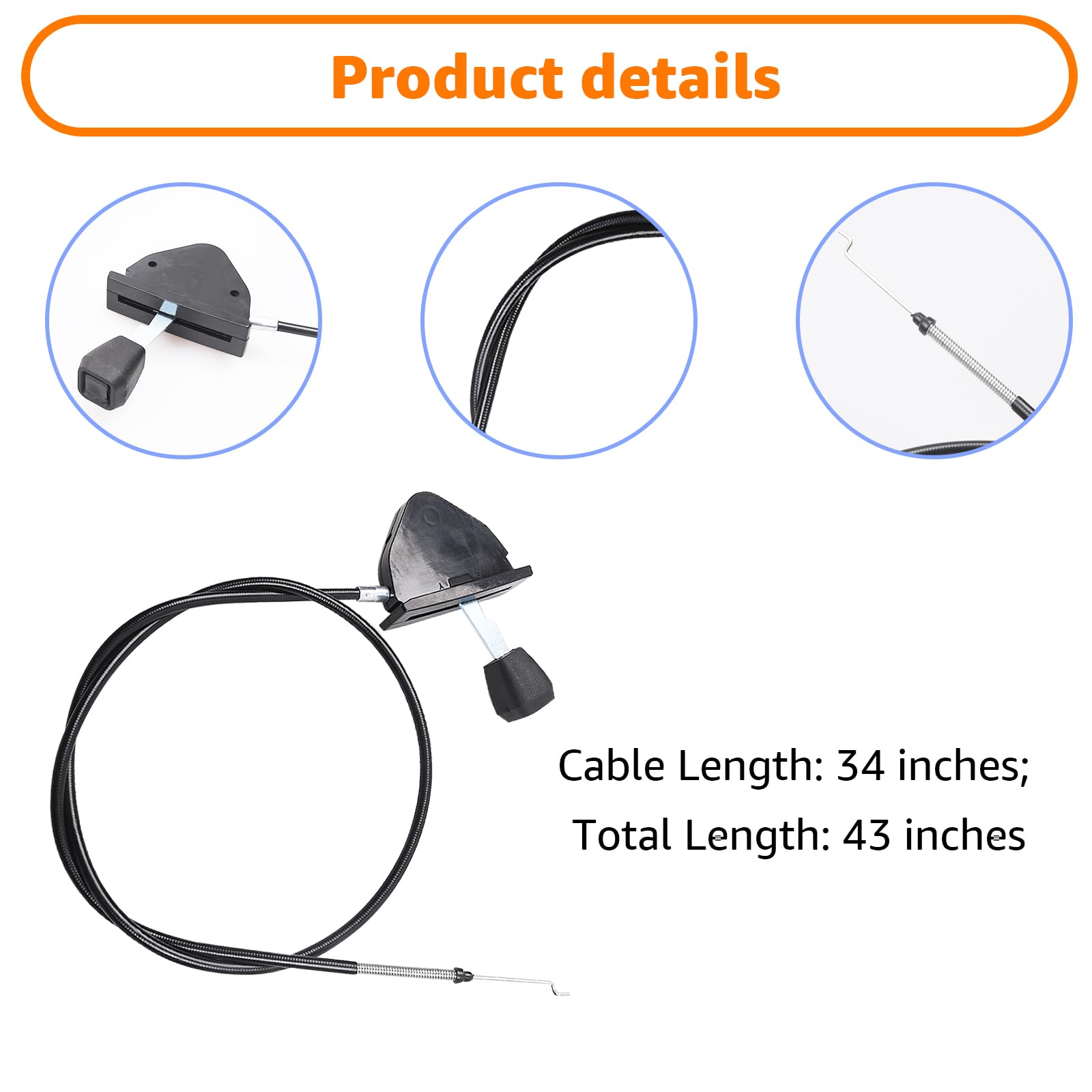 117-1295 Cavo Acceleratore Compatibile Con Toro Timecutter - Foto 10