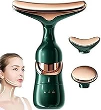 3-in-1 Firming Wrinkle Beauty Device for Facial/Neck/Eye, Face Slimming and Uplift Massager for Glowing Skin, Smooth and Tightening Skin