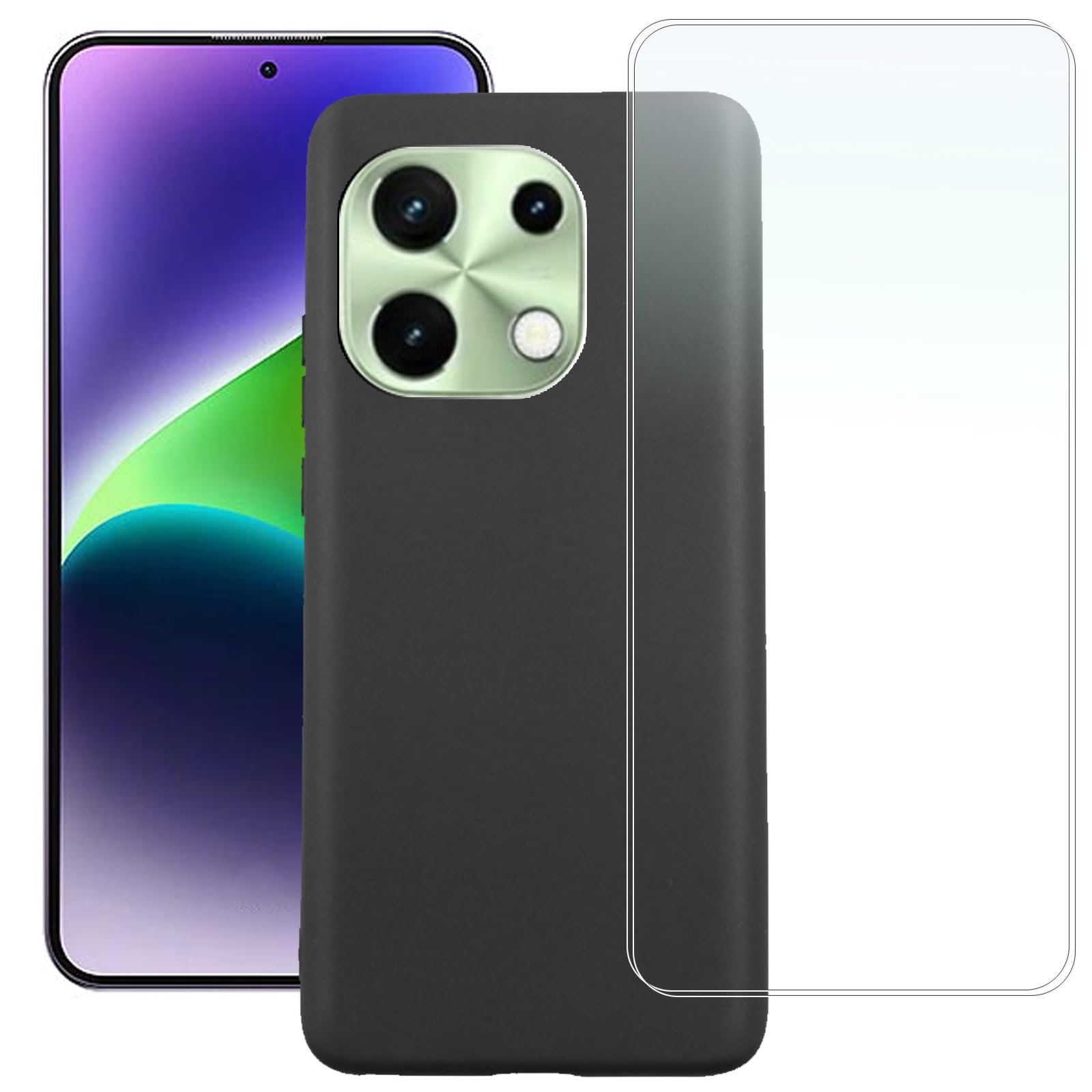 Carinacoco Coque Pour UMIDIGI G100/G100A Avec 3 Protections D