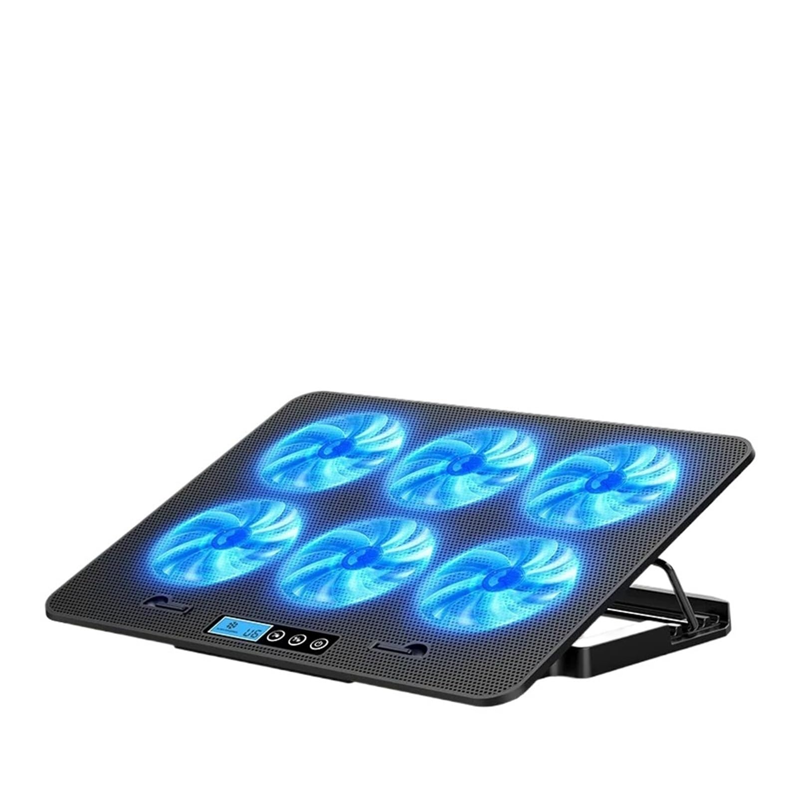 Base di raffreddamento for laptop da 12-17 pollici - Raffreddatore d'aria portatile con 6 ventole silenziose for giochi for notebook con supporto USB stabile(A 03,AU)