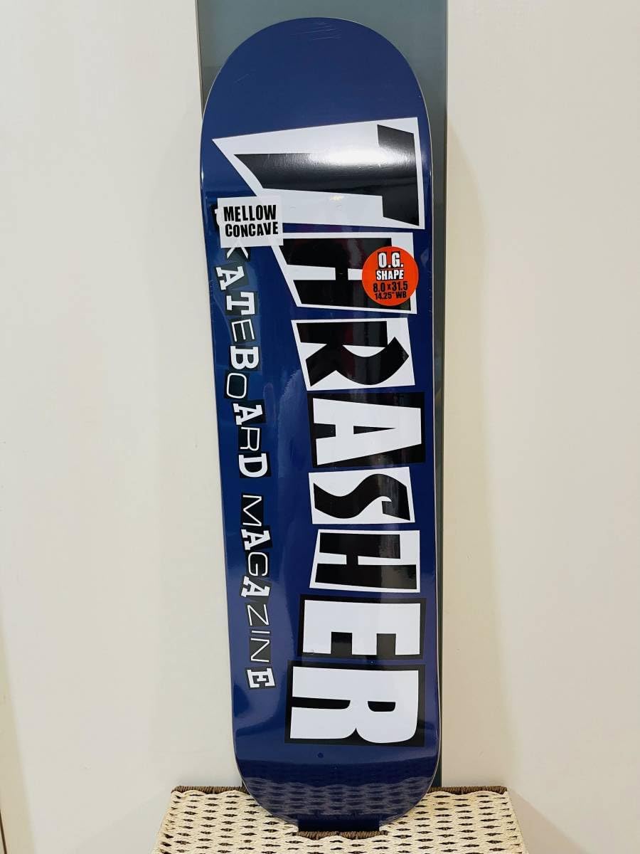 BAKER x THRASHER Collaboration Baker Skateboard Skateboard 8.0*31.5