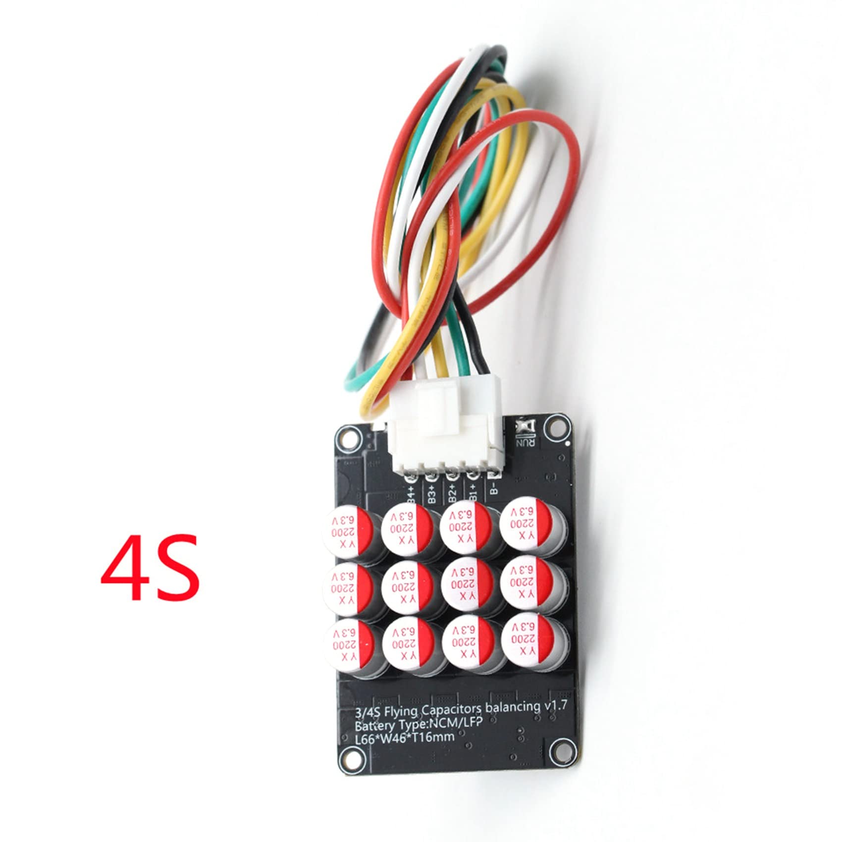 2 Pezzi 4S EQuilibratore Equalizzatore Lifepo4//LTO Batteria Condensatore Equalizzatore Energico Scheda