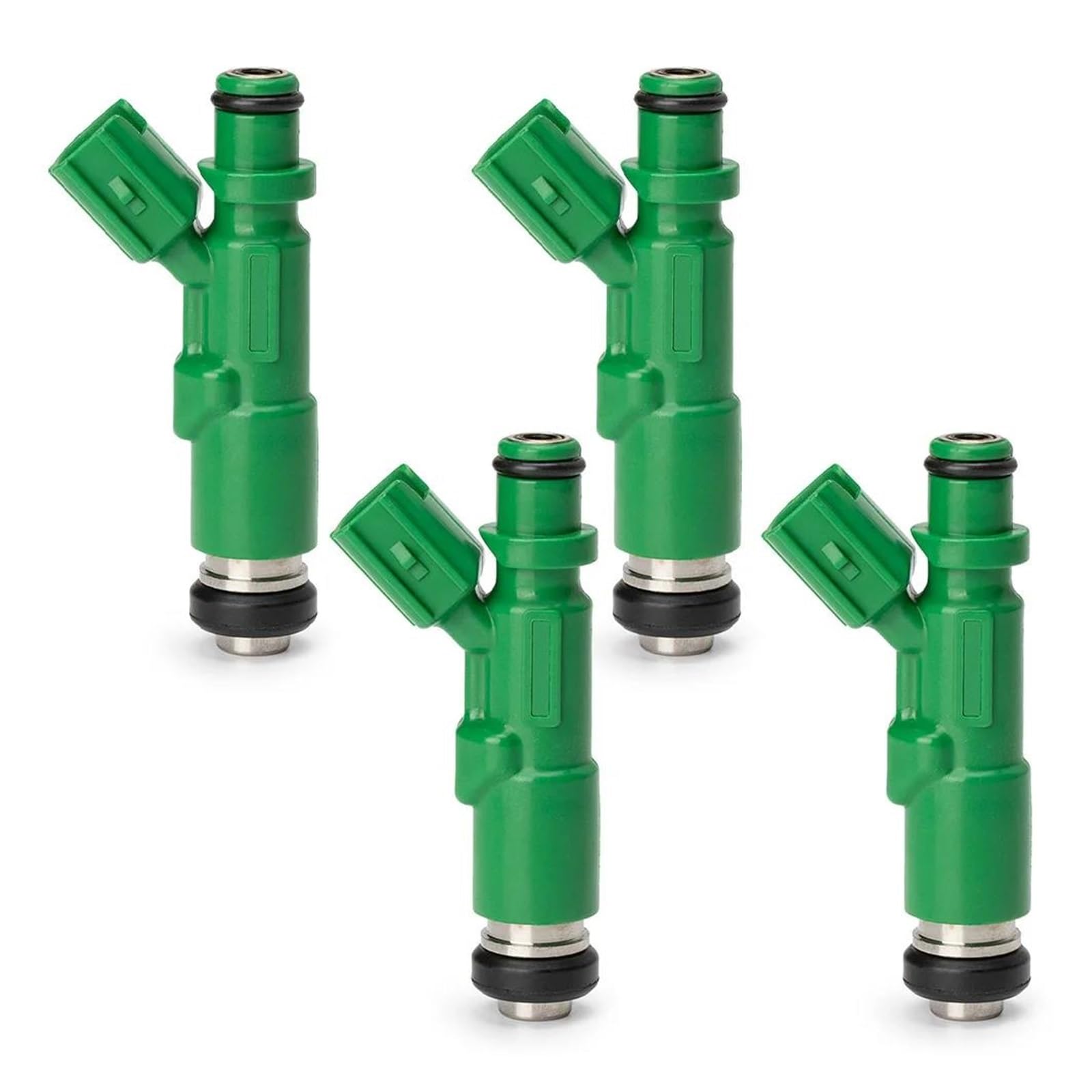 Wekpopmevl One Color Oil Petrol Fuel Injector Nozzle For Toyota For Prius For Vitz For Yaris 1/4Pcs Fuel Nozzle 23209-21020 4Cyl 1.5L-L4 1Nz-Fe 23250-21020 2320921020 12651035 842-12234(4 Pcs)