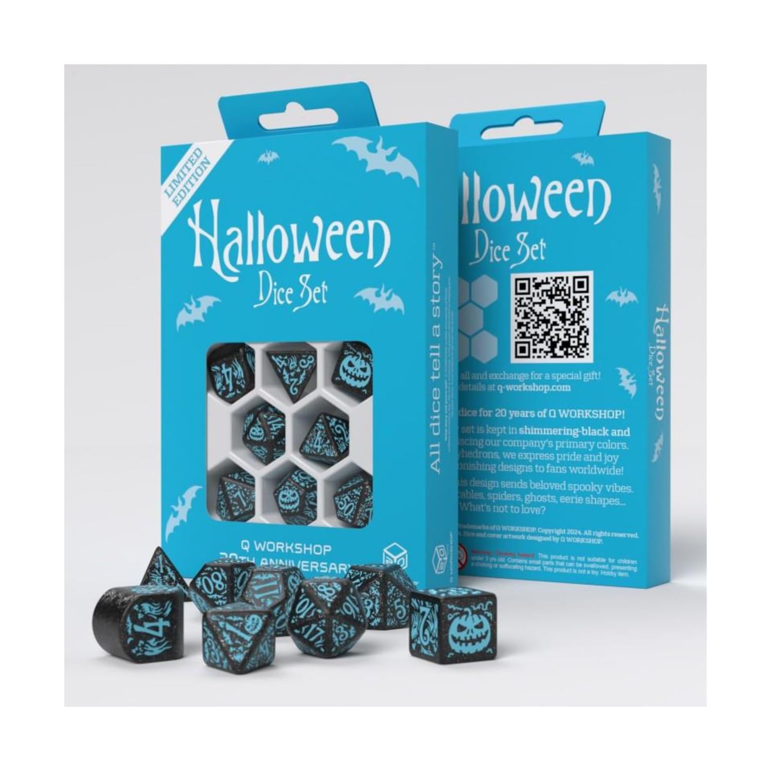 Q-Workshop 20 Years: Halloween Dice Set