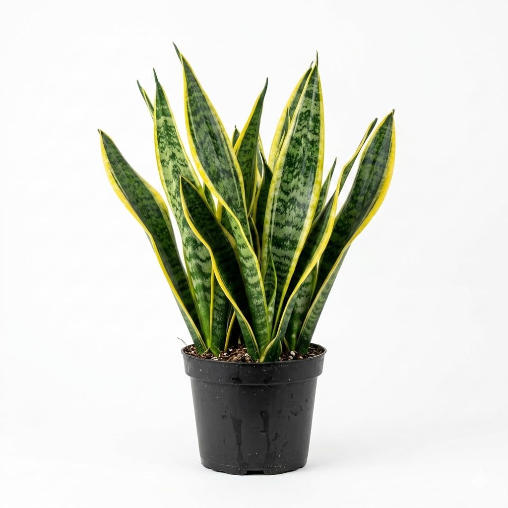 LIVE SNAKE PLANT SANSEVIERIA AIR PURIFYING GOOD LUCK INDOOR PLANT FOR HOME OFFICE DESK LIVING ROOM BALCONY LOW MAINTENANCE PLANT IN NURSERY POT-image-17