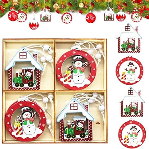 Adornos Navideños para Arbol Madera Cover