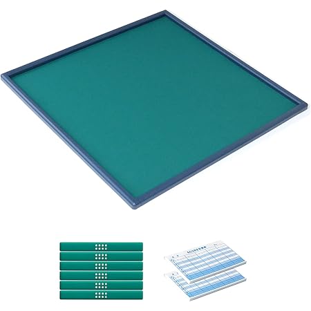 Amazon 麻雀マット ライトマットlight Mat 8段100枚綴りスコア記録帳2冊付 五百点棒用として緑バラ点棒6本付 超軽量の組み立て式麻雀マット 麻雀 おもちゃ Amazon 麻雀マット ライトマットlight Mat 8段100枚綴りスコア記録帳2冊付 五百点棒用として緑バラ点棒6本付 超軽量の組み立て式麻雀マット 麻雀 おもちゃ