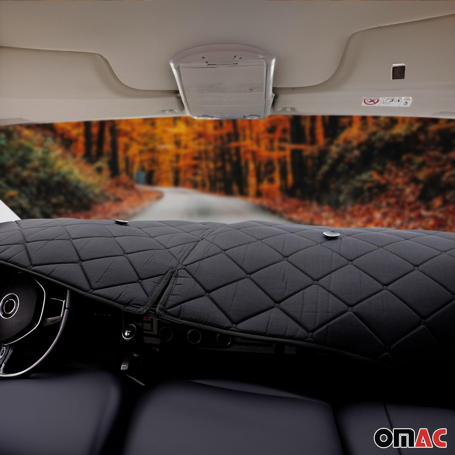 OMAC Rideaux magnétiques thermiques compatibles avec Ford Tourneo Transit Custom 2013-24
