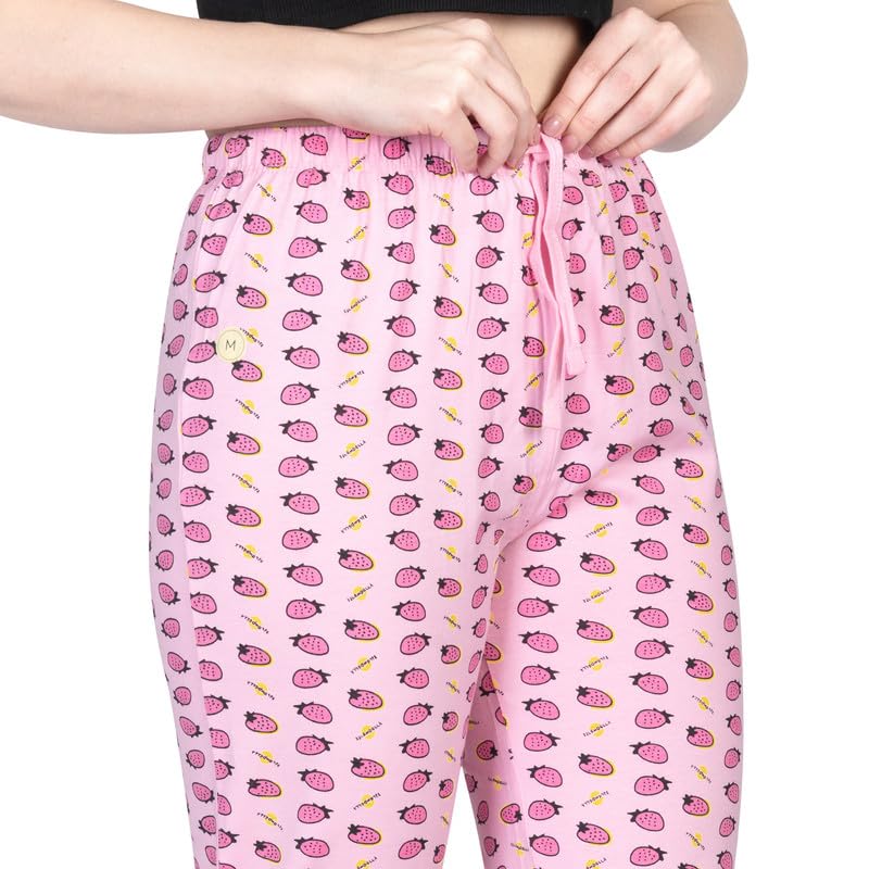 Image of Real Basics Women's Cotton Printed Pyjama Pack of 1
