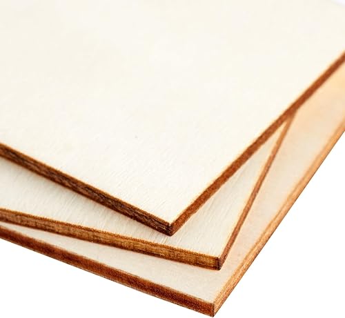 Miniatura 8 de Paquete de 60 rectángulos de madera sin terminar para manualidades, piezas de madera de 2 x 3 para pintura, proyectos de bricolaje, decoraciones,