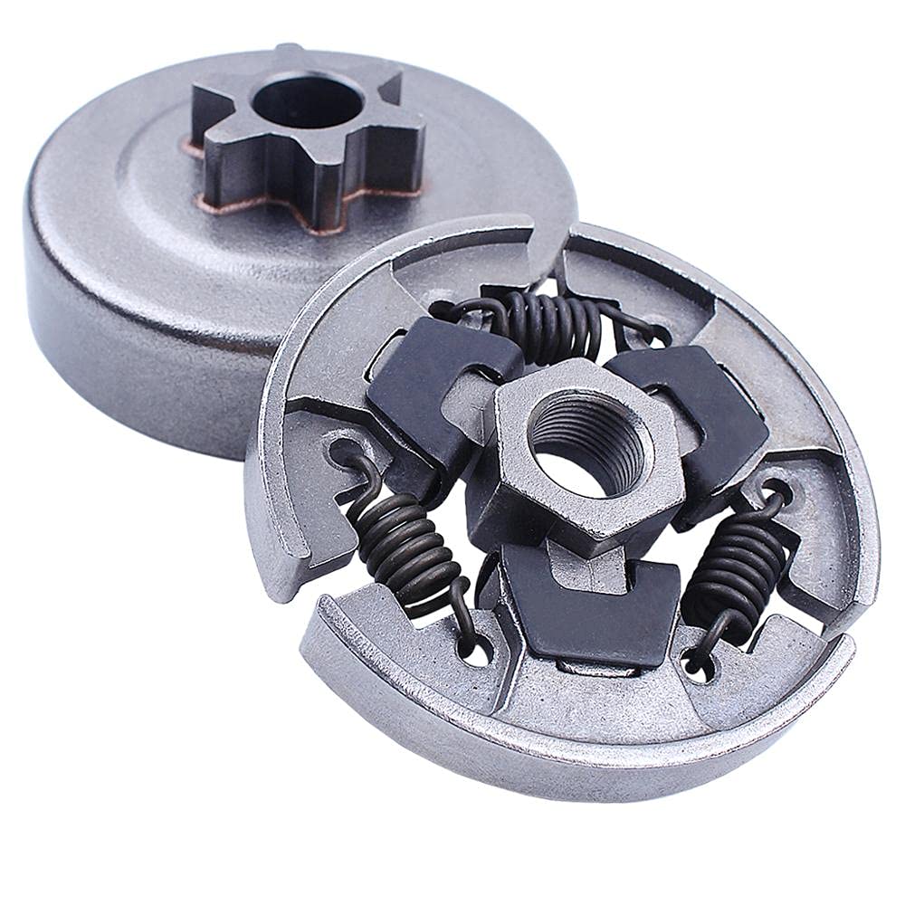 Accesorios 3/8" Piñón de Tambor de Embrague Compatible con Motosierra Stihl 017 018 021 023 025 MS170 MS180 MS210 MS230 MS250 1123 640 2003 w Cojinete de Agujas (Color : China)