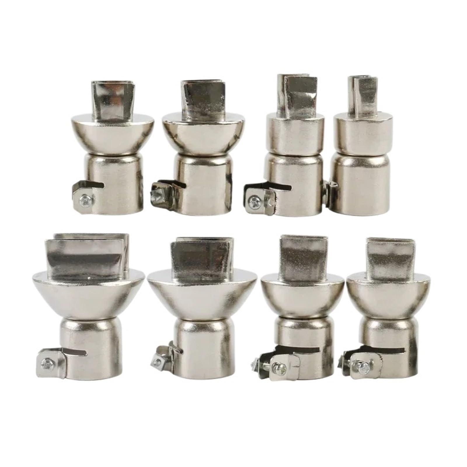 Ugello ad aria calda BGA compatibile con la stazione di rilavorazione 850 852 | Punta for pistola calda multidimensione A1131B A1132B A1133B A1134B 1257 1258 1129(A1131-1134 4pcs)
