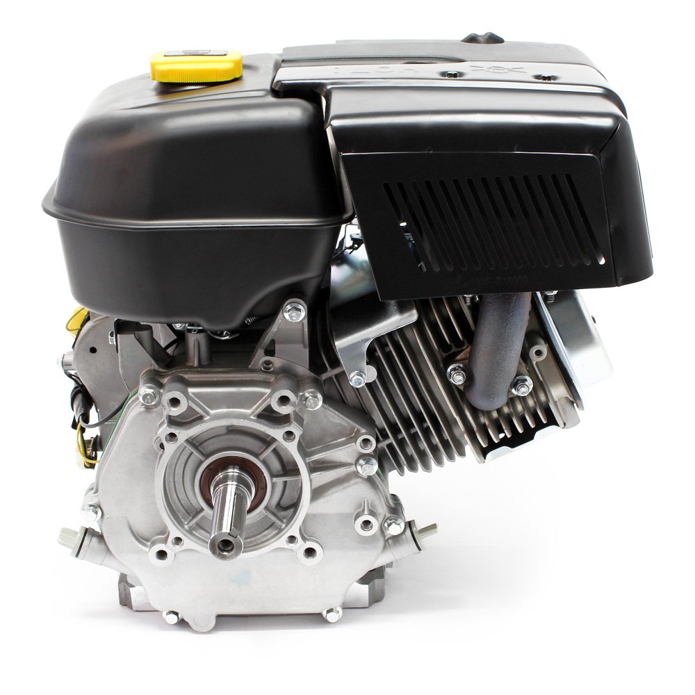 LIFAN 190 Handstart Benzinmotor mit 15 PS (10 kW) Einzylinder für Kleinmaschinen & Karts, luftgekühlter 4-Takt Motor mit 25 mm Kurbelwelle und OHV-Ventilsteuerung