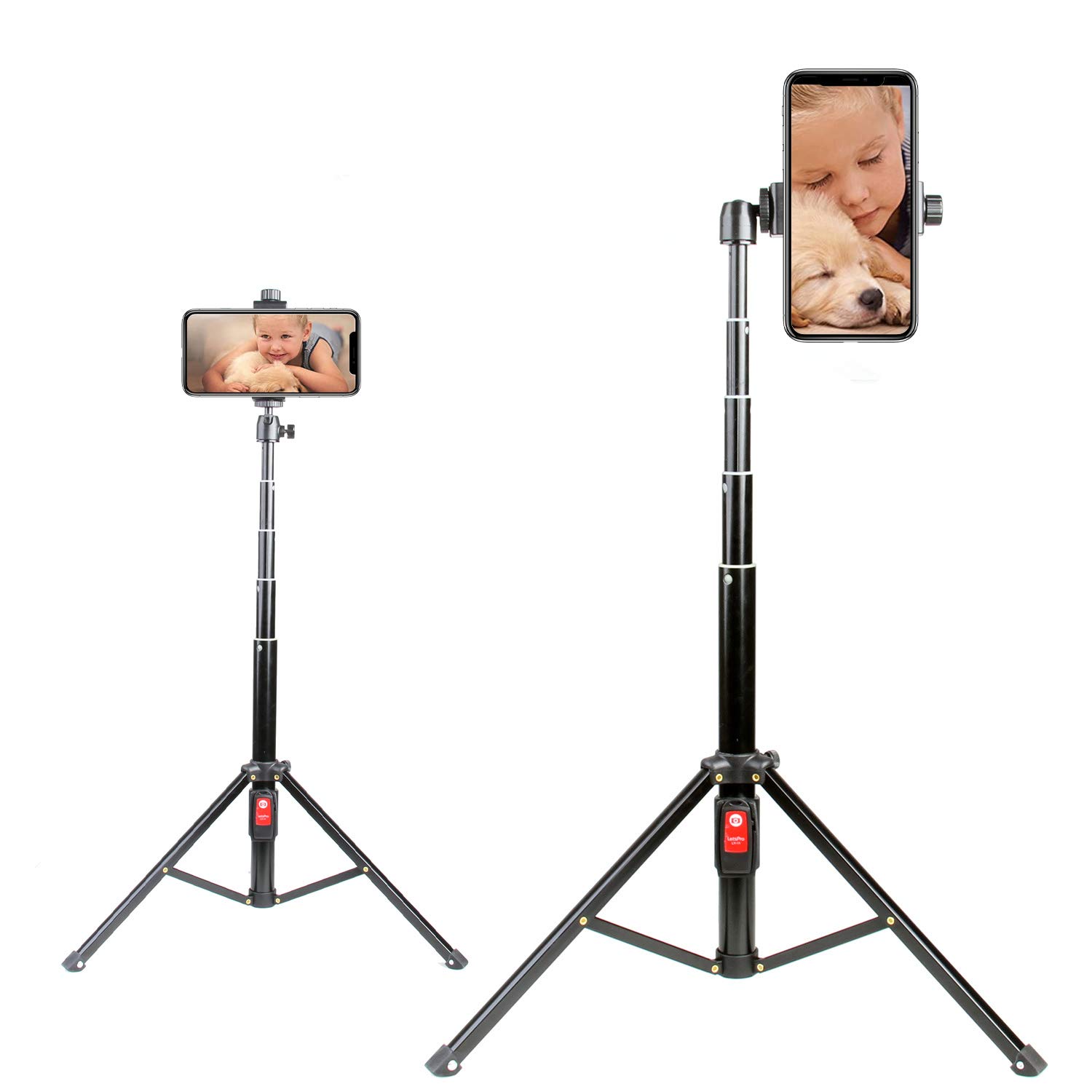TECHVIDA Mobile Selfie Stick Bluetooth Live Stand Selfie Desktop Tripod Stand