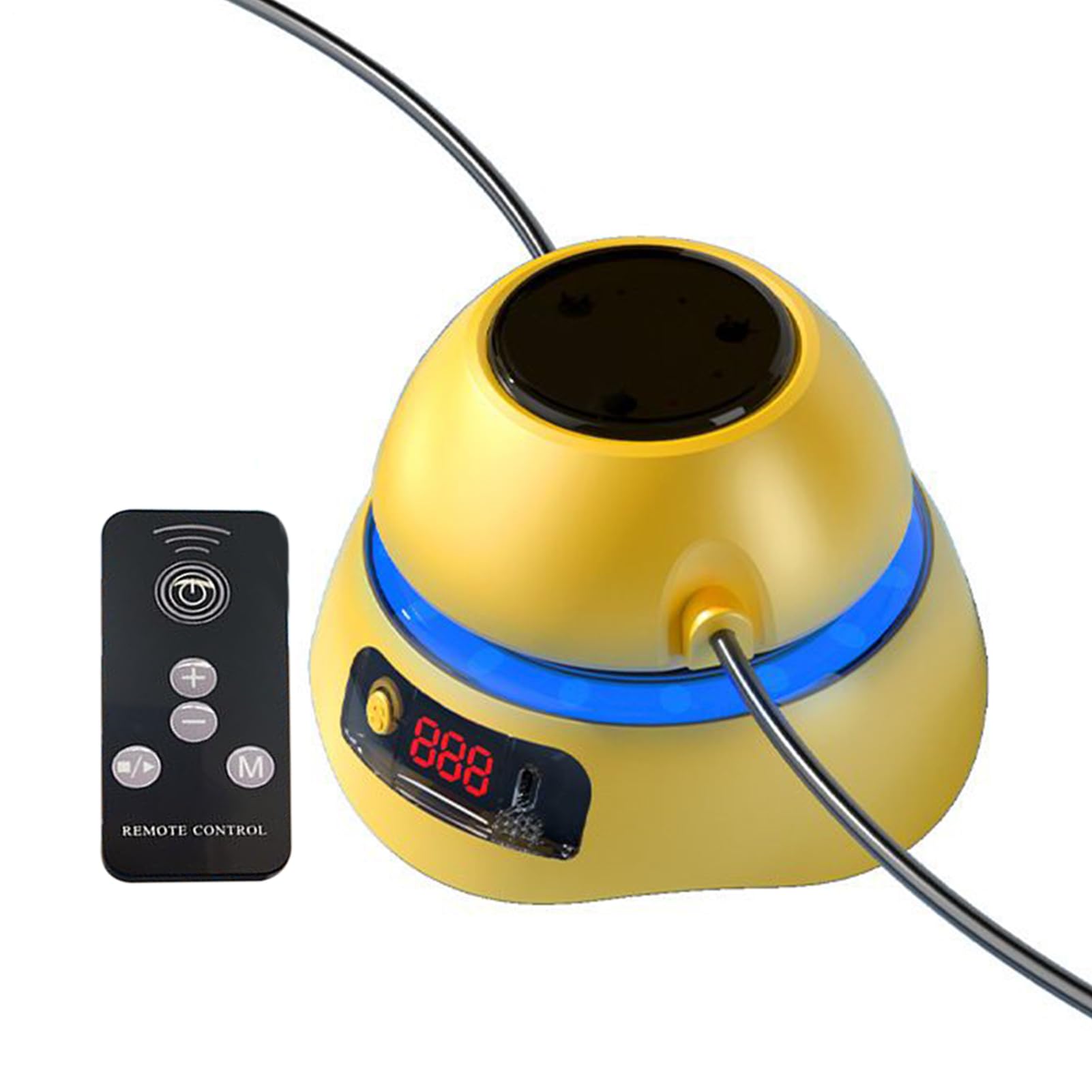 Machine à corde à sauter – Machine à sauter à corde, 1 à 10 niveaux de vitesse, équipement de saut de musique sans fil, machine à sauter électrique intelligente réglable avec télécommande pour hommes