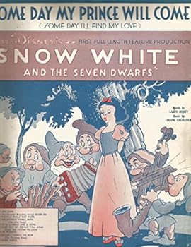 Paperback SOME DAY MY PRINCE WILL COME SHEET MUSIC FROM WALT DISNEY'S MOVIE SNOW WHITE AND THE SEVEN DWARFS FOR PIANO GUITAR UKULELE AND BANJO Book
